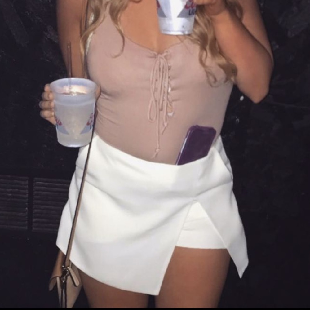 White skort